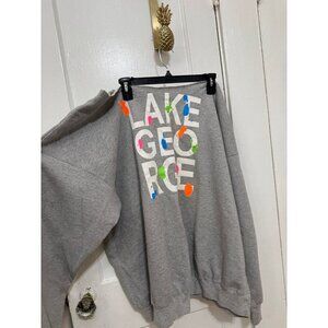 Lake George Paint Splatter Graphic Sweatshirt